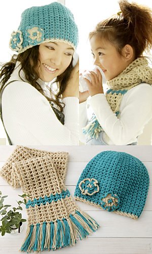 FREE PATTERN Crochet Winter Set