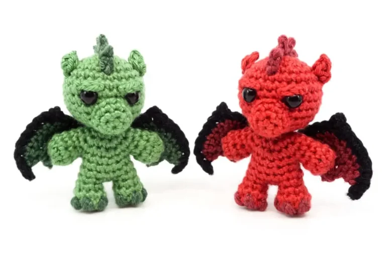 Free Dragon Crochet Pattern – Mini Noso