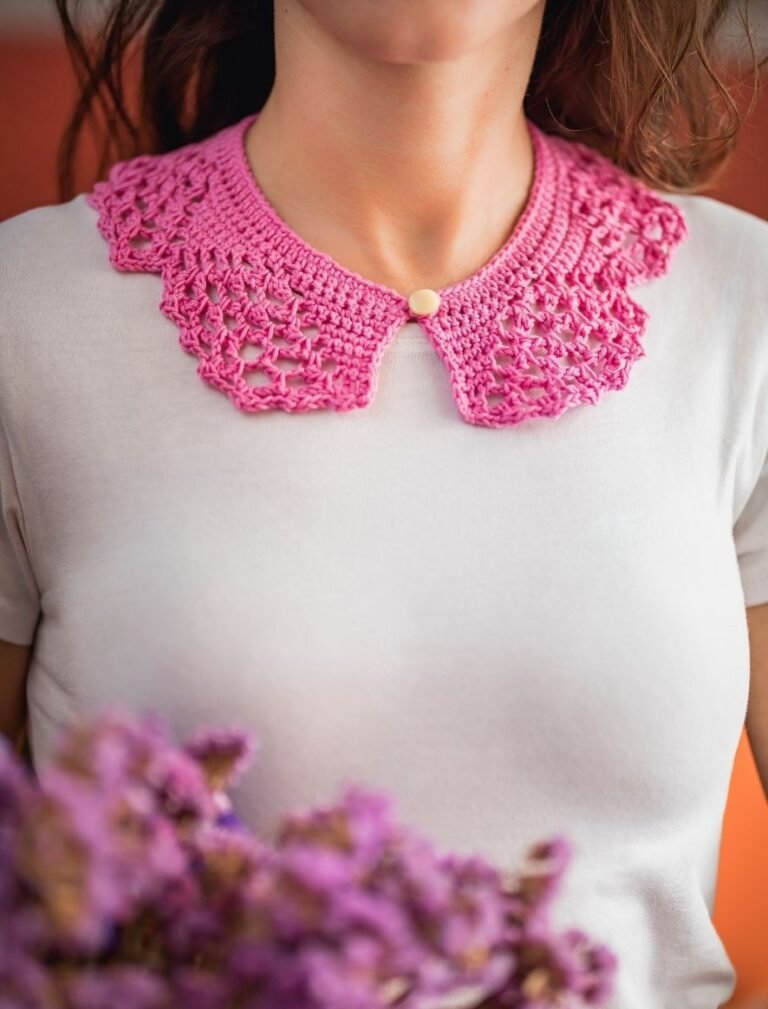 FREE PATTERN Elegant Elena Neck in Crochet