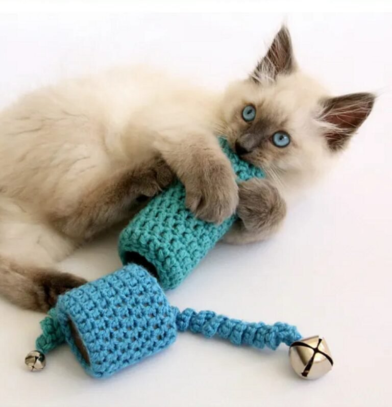 FREE PATTERN Crochet Cat Toy