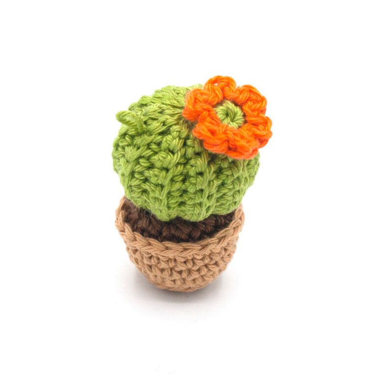 Echinopsis Cactus Amigurumi Toy FREE PATTERN