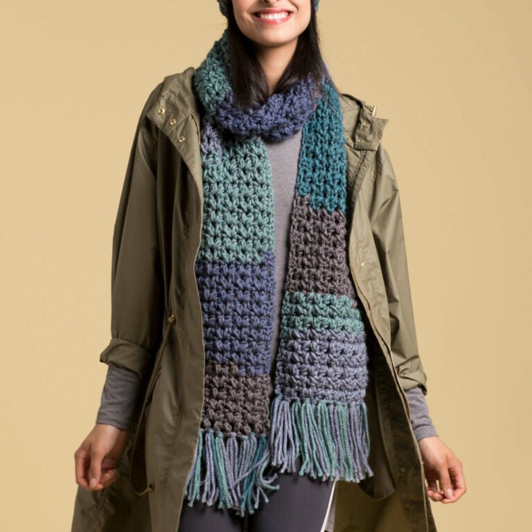 Bufanda Vinson Massifen Crochet PATTERN FREE