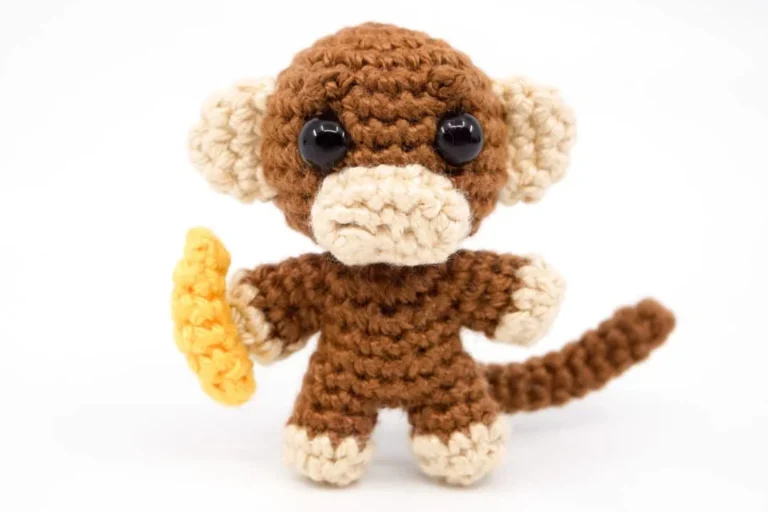 Free Monkey Crochet Pattern – Mini Noso