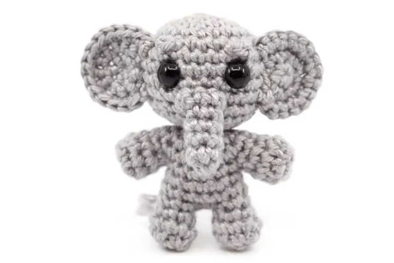 Free Elephant Crochet Pattern – Mini Noso