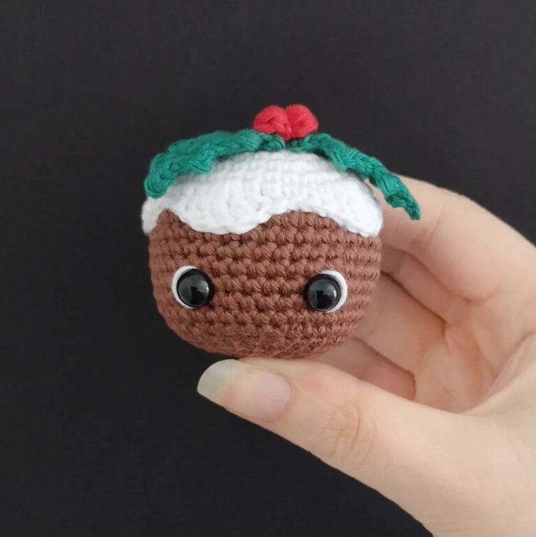 Cute Pudding Toy Amigurumi FREE PATTERN