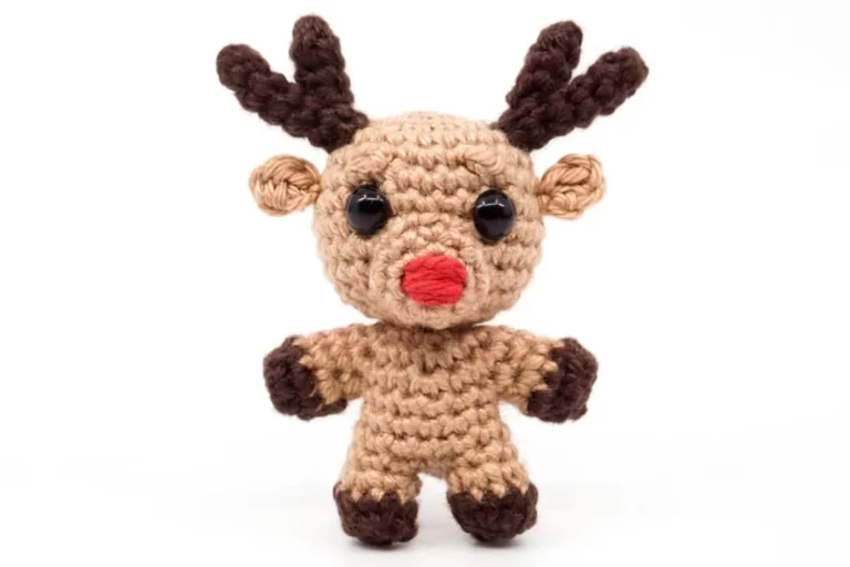 Free Reindeer Crochet Pattern – Mini Noso