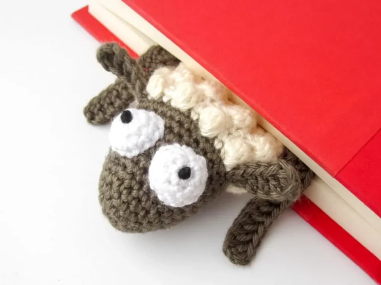 Crochet Pattern Sheep Bookmarks Amigurumi – «Book Sheep»