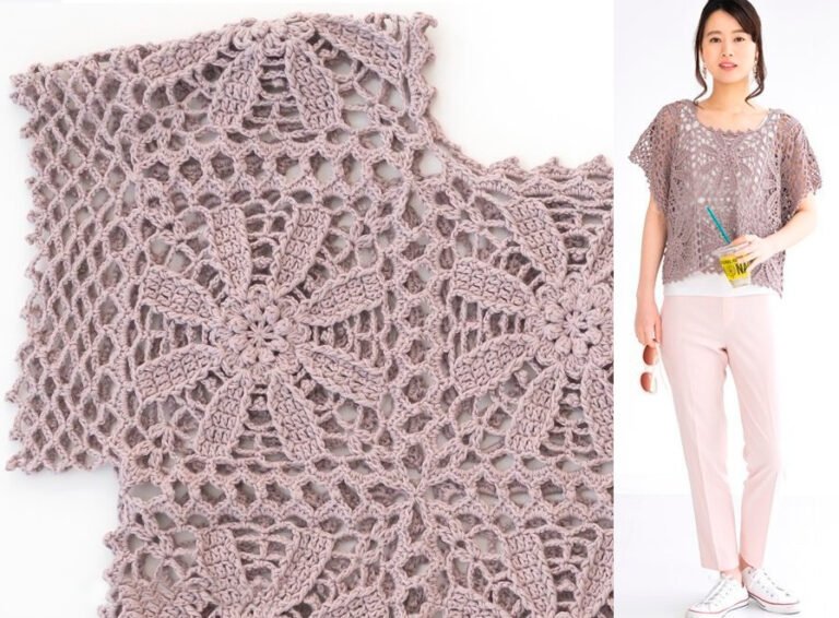 FREE PATTERN Whitney Crochet Sweater