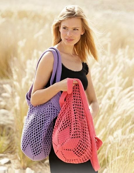 FREE PATTERN Crochet Daytime Shopping Bag