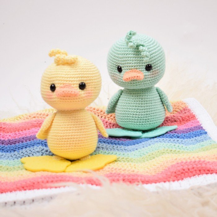 Rafael Duckling Toy Amigurumi FREE PATTERN