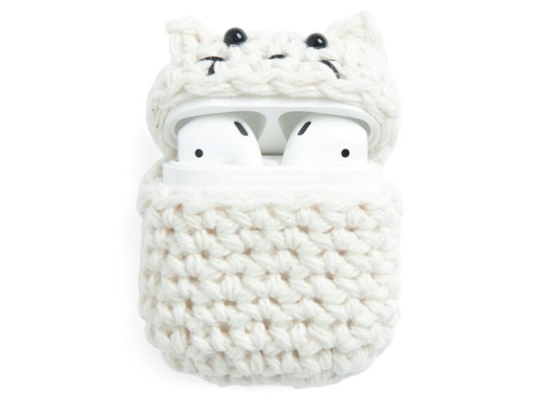 FREE PATTERN Crochet Cat Headphone Cover