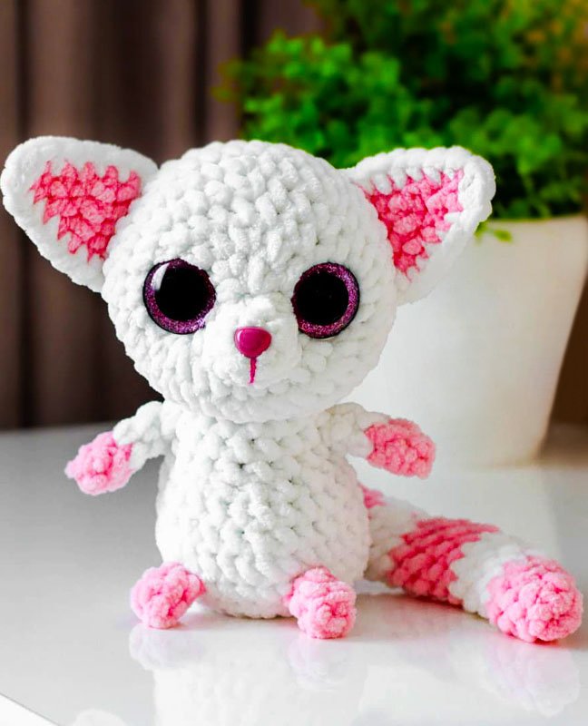 FREE PATTERN Cute Lemur Toy Amigurumi