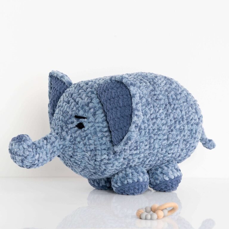 FREE PATTERN Elephant Ollie Toy Amigurumi