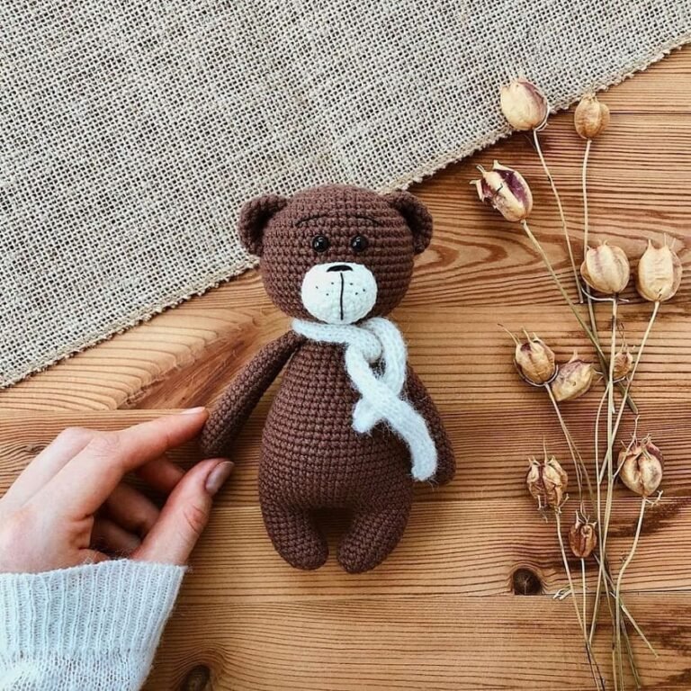 FREE PATTERN Bruno Bear Toy Amigurumi