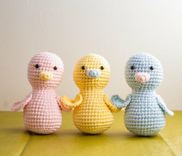 FREE PATTERN Adorable Ducklings in Amigurumi