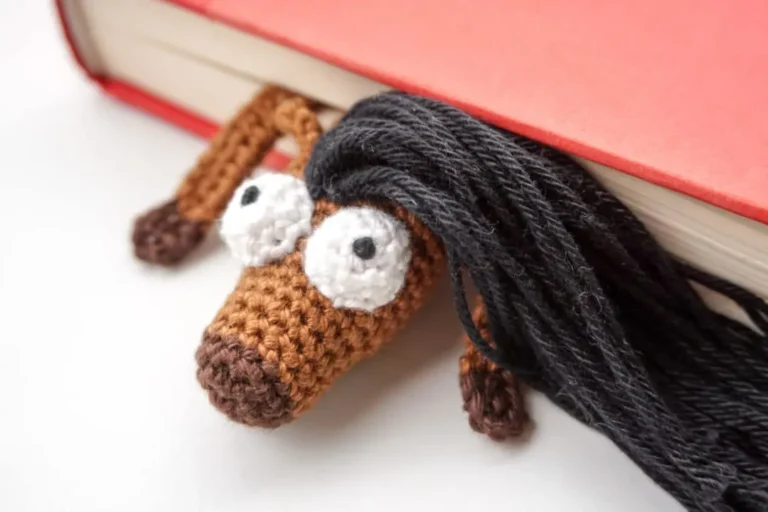 Amigurumi Horse Bookmark Crochet Pattern