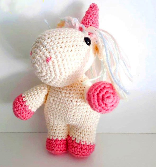 FREE PATTERN Unicornio Baby Amigurumi paso a paso