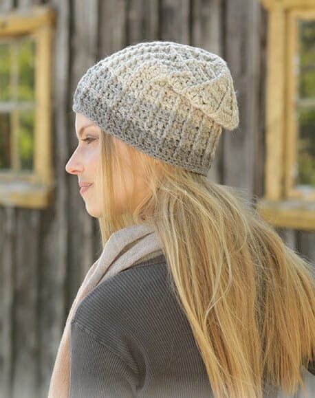 FREE PATTERN Crochet Winter Sunrise Hat