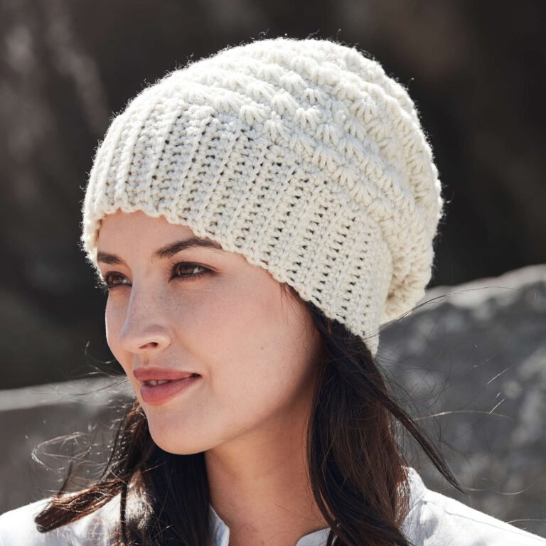 FREE PATTERN Daisy Crochet Beanie