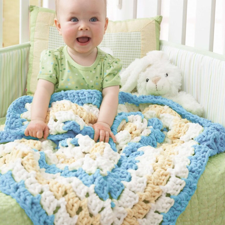 FREE PATTERN Crochet Granny Baby Blanket