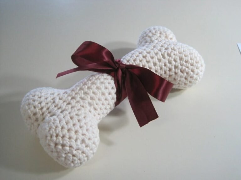 FREE PATTERN Dog Bone in Amigurumi