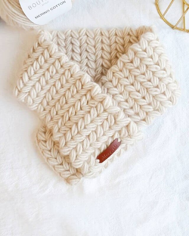 FREE PATTERN Beautiful Crochet Puff Knit Scarf