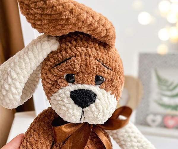 FREE PATTERN Plush Brando the Dog Amigurumi