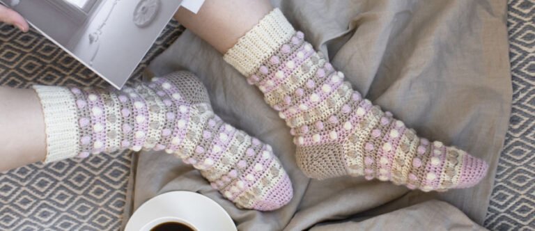 FREE PATTERN Crochet Ice Cream Socks