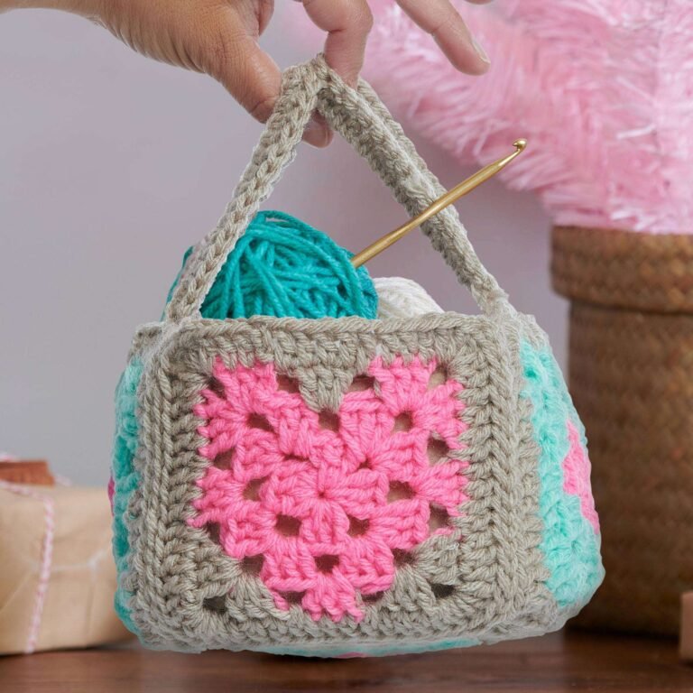 FREE PATTERN Mini Crochet Grandma’s Love Basket