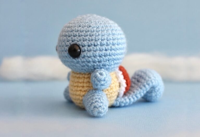 Squirtle Amigurumi Toy FREE PATTERN