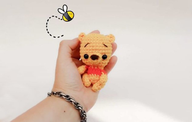 Little Winnie Pooh Amigurumi FREE PATTERN