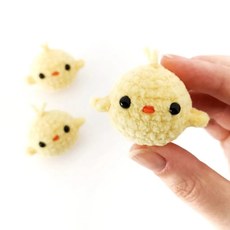 Mini Enrique Chick Amigurumi FREE PATTERN