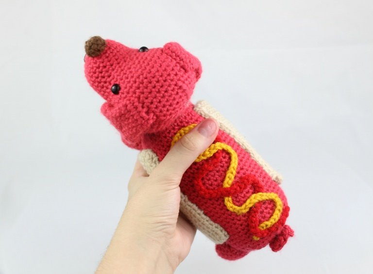 Hot Dog Toy Amigurumi FREE PATTERN