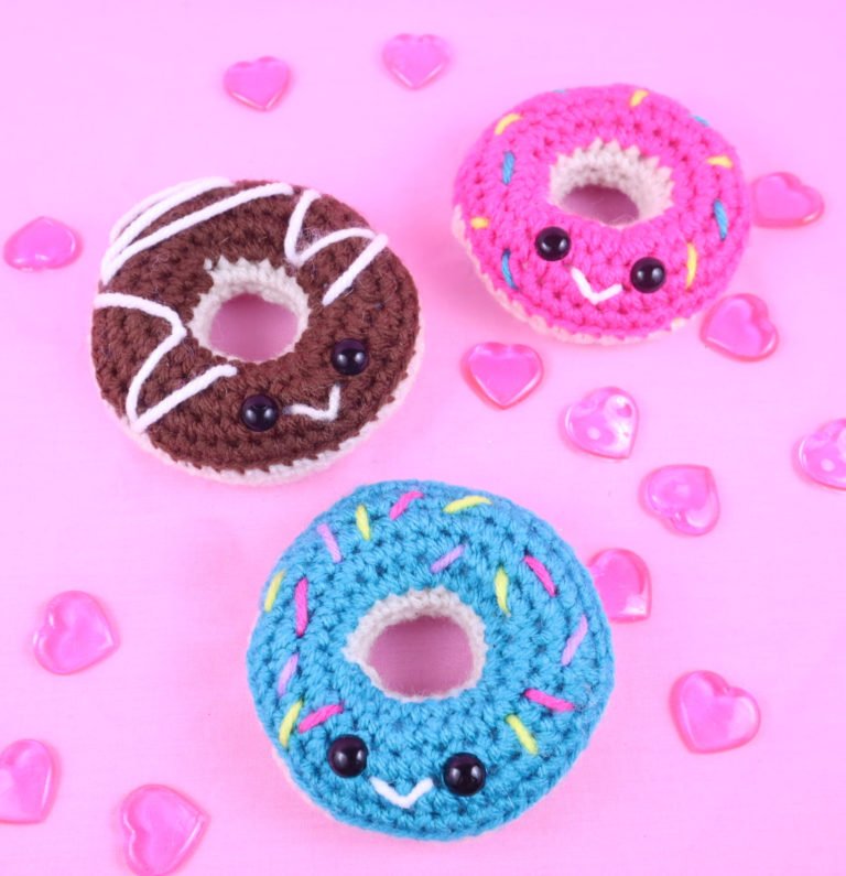 Sweet Glazed Donuts Amigurumi FREE PATTERN