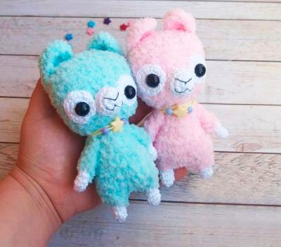 Pair of Alpacas Amigurumi FREE PATTERN