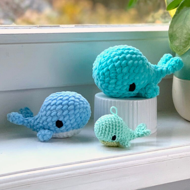 Bruno Whale Amigurumi Toy FREE PATTERN