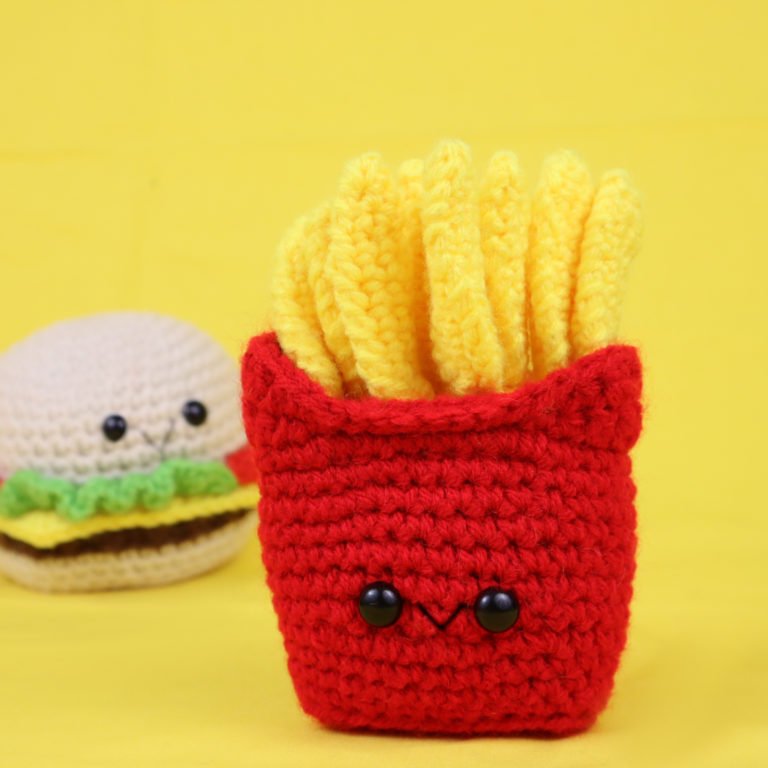 French Fries Amigurumi Toy FREE PATTERN