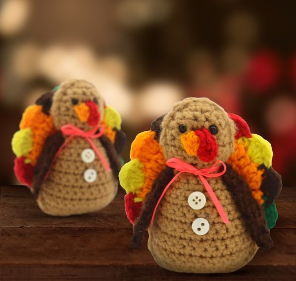 Decorative Country Turkey Amigurumi FREE PATTERN