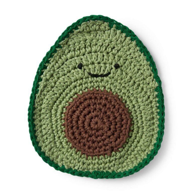 Tender Avocado Crochet Cloth FREE PATTERN