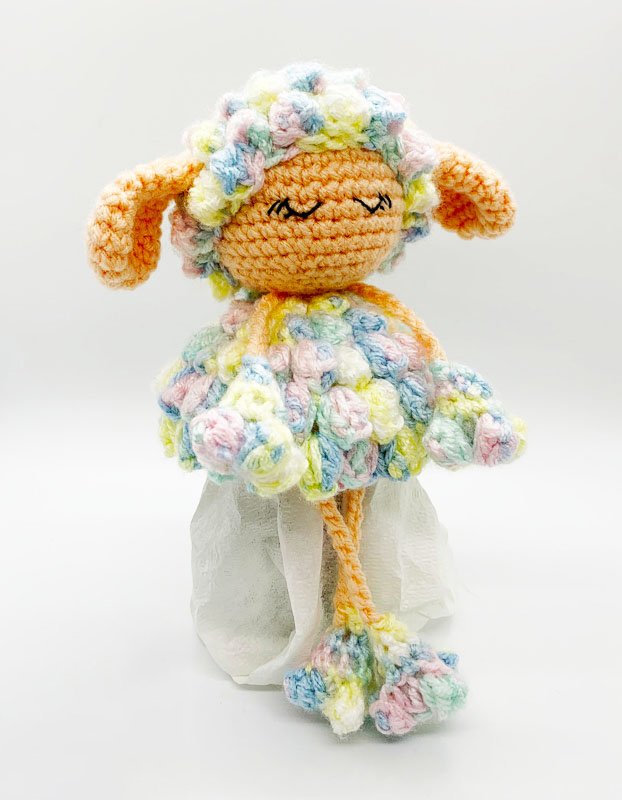 Cute the Sheep Amigurumi Toy FREE PATTERN