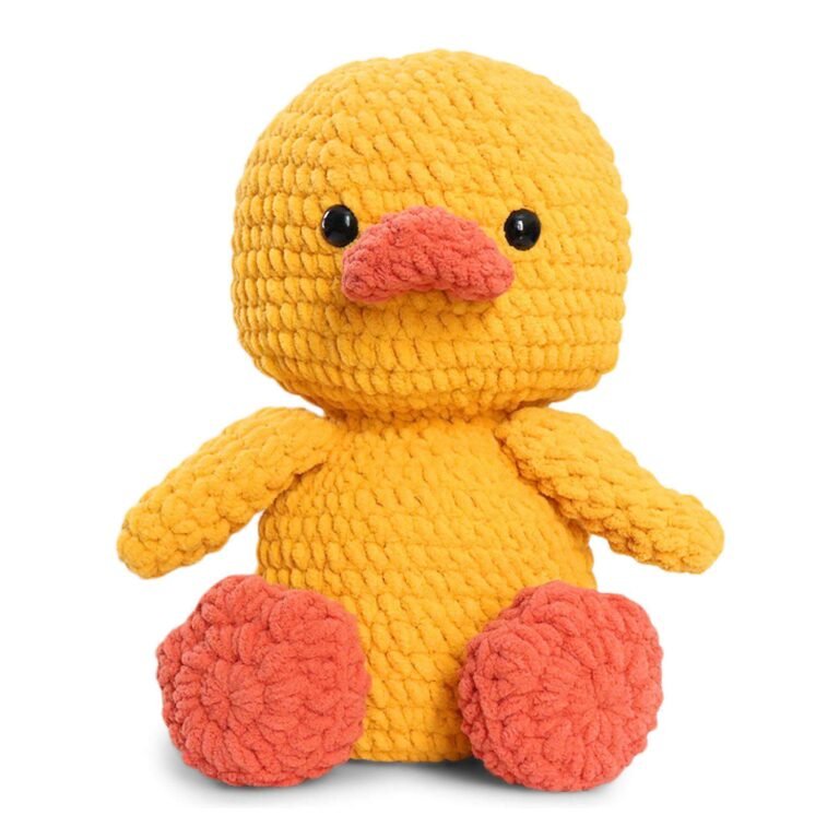 Large Duck Quackers Amigurumi FREE PATTERN