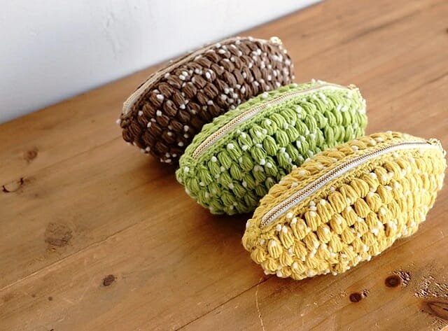 FREE PATTERN Crochet Puff Stitch Purse