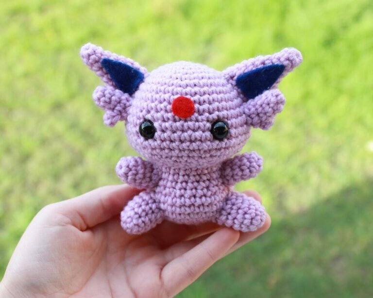 Pokemon Espeon Amigurumi Toy FREE PATTERN