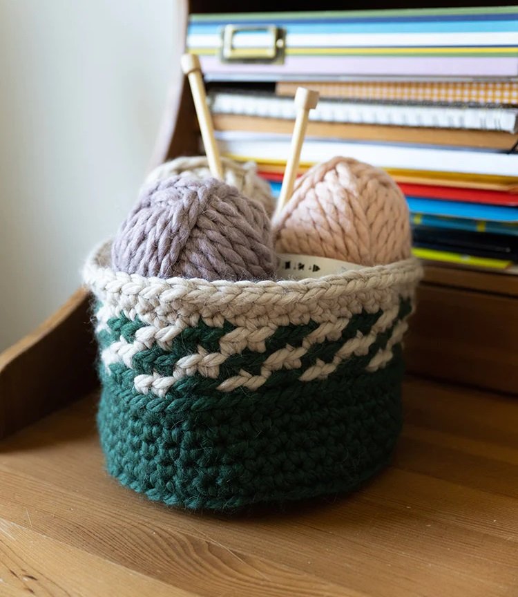 Tacny Crochet Basket FREE PATTERN