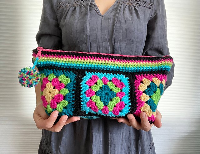 Simple Crochet Rappor Bag FREE PATTERN