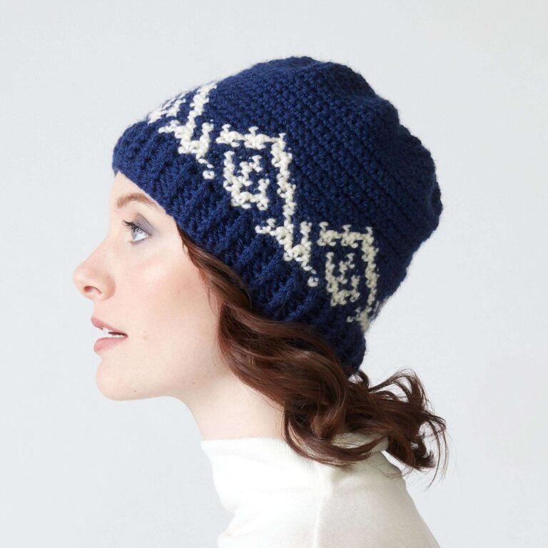 Crochet Nordic Blizzard Hat FREE PATTERN