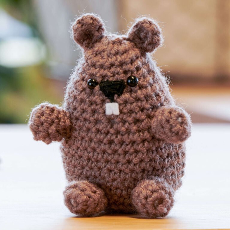 Groundhog Toy Amigurumi FREE PATTERN