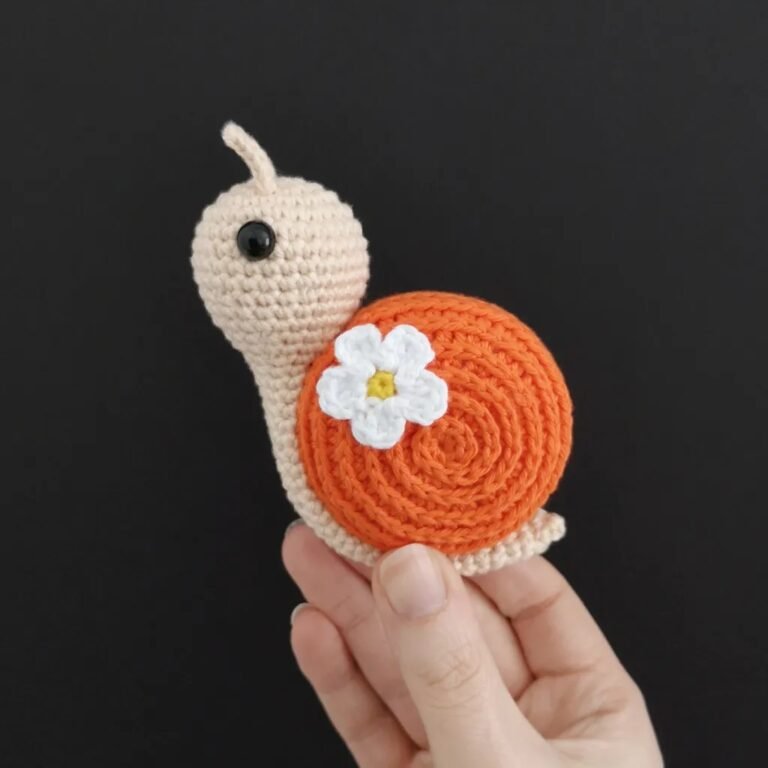 Snail Lucy Amigurumi Toy FREE PATTERN