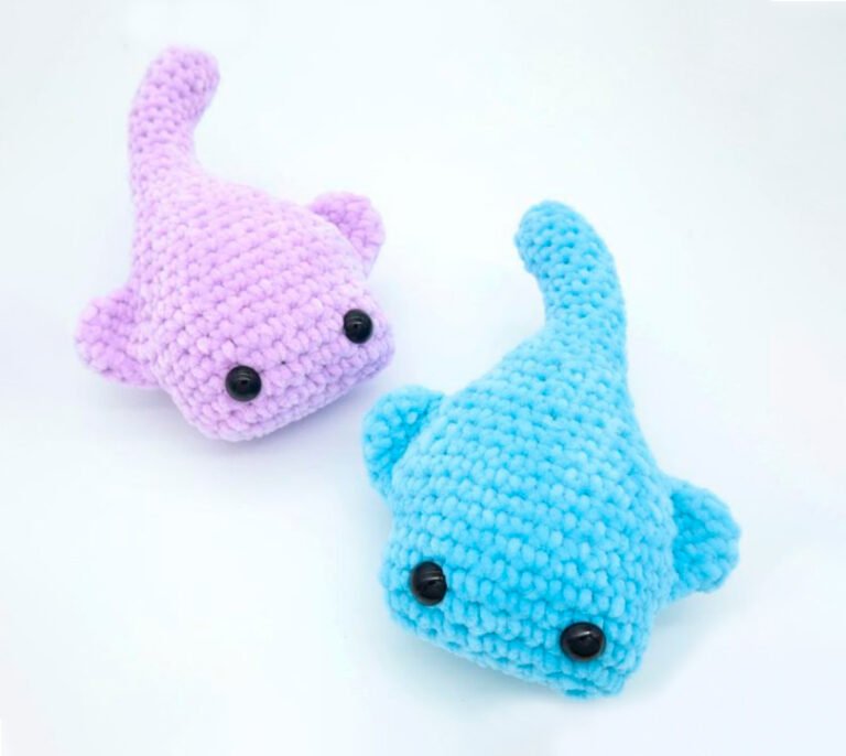 Manta Ray Amigurumi Toy FREE PATTERN