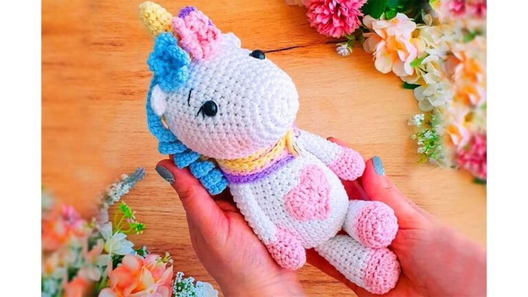 Fity Unicorn Toy Amigurumi FREE PATTERN